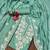 Floral Embroidered Beads and Stones Unstitched Dress Material