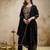  Embroidery Work Vichitra Straight Kurta Pant and Dupatta Set