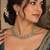 Firozi & blue color meenakari necklace set