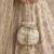 Nude beige silk potli bag