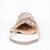 Beige multicolor silk potli bag