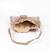 Mustard gold silk potli bag
