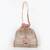 Mustard gold silk potli bag