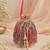 Multicolor gold silk potli bag