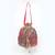 Multicolor gold silk potli bag