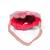 Pink gold silk potli bag