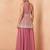 Pink color embroidery sequnce work chinon fabric readymade sharara salwar suit collection