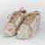 Yellow synthetic embroidered casual shoes