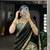 Women's Tussar Silk Floral Kalamkari Printed Lehenga Choli with Embroidered Border Dupatta