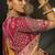 mustard madhurai silk blend saree with jari thread cut dana and moti heavy hand work