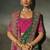 rani kanchipuram silk blend saree with jari thread moti cut dana heavy hand work and 1 extra dupatta