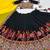 black faux georgette embroidered designer lehenga-choli upto 42