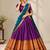 purple cotton poly woven designer lehenga-choli upto 42