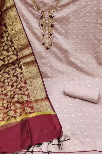 unstitched dress material