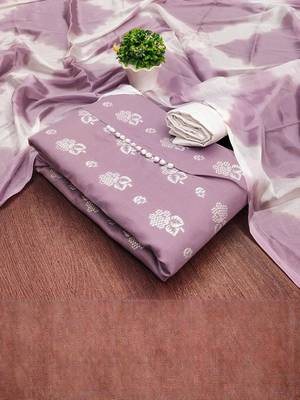 printed unstitched dress material 1