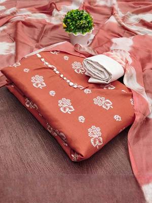 printed unstitched dress material 1