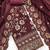 Maroon Vichitra Silk Embroidery Work Unstitched Dress Material