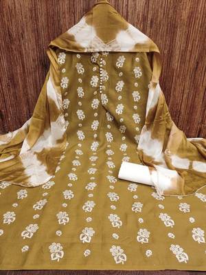 printed unstitched dress material 1