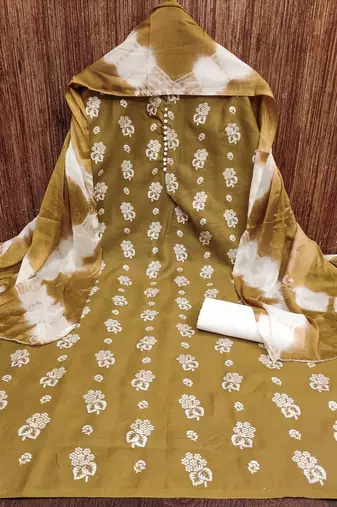 printed unstitched dress material