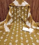 printed unstitched dress material