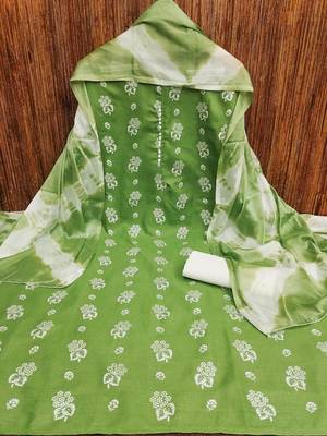 printed unstitched dress material 2
