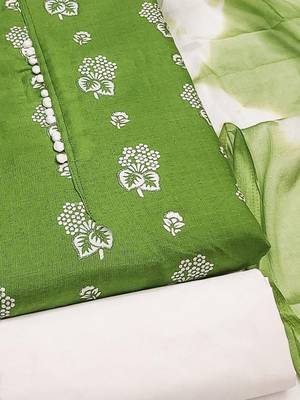 printed unstitched dress material 4