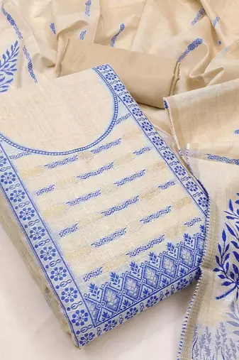 printed unstitched dress material