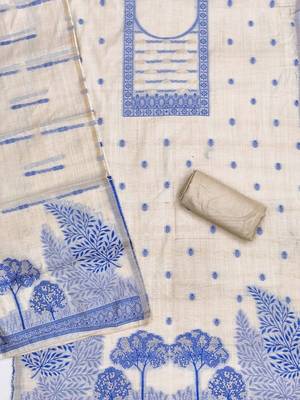 printed unstitched dress material 3