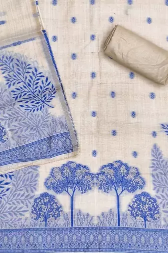 printed unstitched dress material
