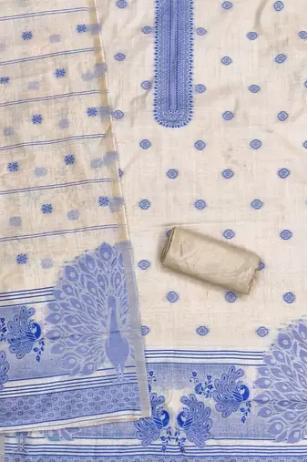 printed unstitched dress material
