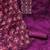 Ethnic Motifs Embroidered Sequined Organza Unstitched Dress Material
