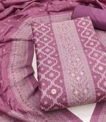 unstitched dress material
