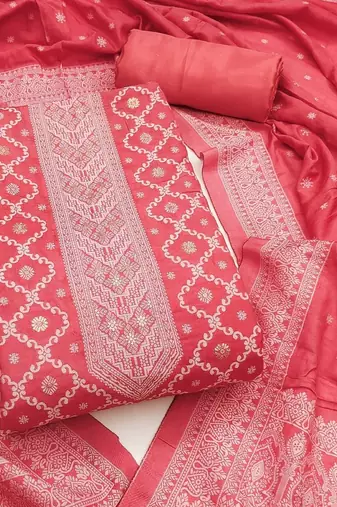 unstitched dress material