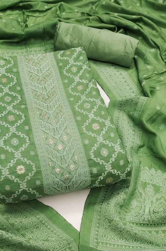unstitched dress material