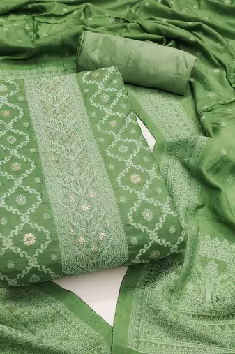 unstitched dress material