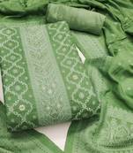 unstitched dress material