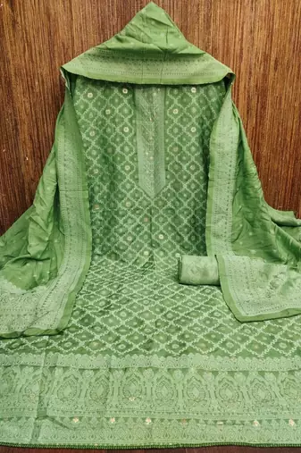 unstitched dress material