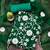 Floral Embroidered Thread Work Organza Unstitched Dress Material