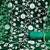 Floral Embroidered Thread Work Organza Unstitched Dress Material