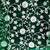 Floral Embroidered Thread Work Organza Unstitched Dress Material