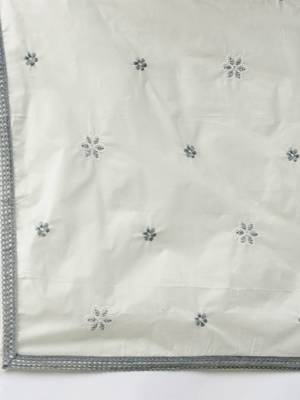 embroidered cotton unstitched dress material 3