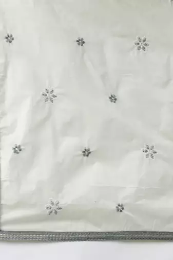 embroidered cotton unstitched dress material