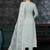 Sea Green & Sea Green Embroidered Organza Unstitched Dress Material