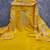 Women Yellow Embroidered Unstitched Dress Material