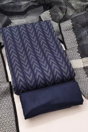 printed unstitched dress material