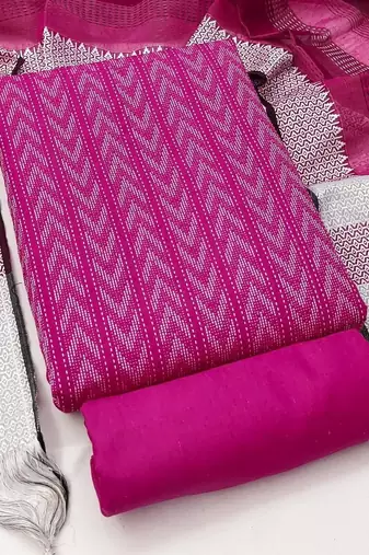 unstitched dress material