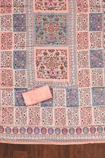 unstitched dress material