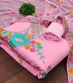 embroidered unstitched dress material