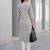 Off white printed pure cotton kurta trouser dupatta set