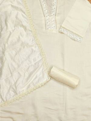 embroidered unstitched dress material 3